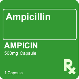 Ampicin 500mg 1 Capsule