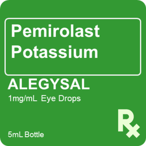 Alegysal 1mg / mL Opth Solution  5mL