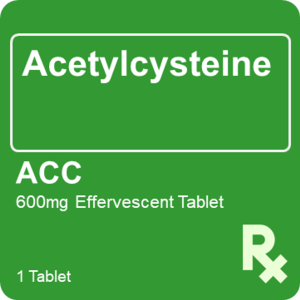 Acc 600mg 1 Effervescent Tablet