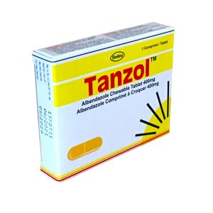 ALBENDAZOLE (TANZOL) TABS 1?S
