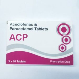 ACP (ACECLOFENAC & PARACETAMOL) TABS 30?S
