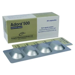 ADORA 500MG CAPS 20?S
