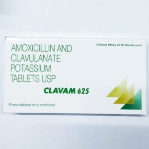 AMOXICLAV  (CLAVAM ) TABS 625MG 20?S