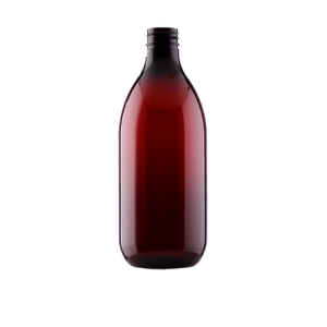 Beauty Syrup Bottle, 500 ml, PET, 28/410