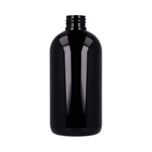 Black PET bottle 250 ml, neck 24/410