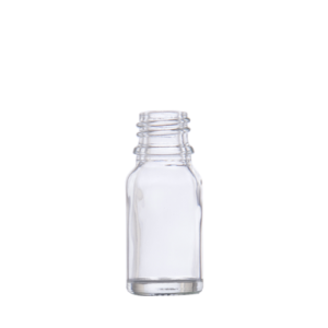 Bottle 10 ml, Glass, DIN 18