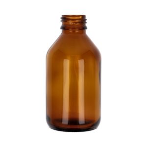 Bottle 100 ml amber Glass 24/410
