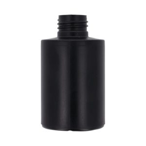Bottle 100 ml, black, RHDPE, 24/410