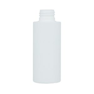 Bottle 100 ml, white mat HDPE, 24/410