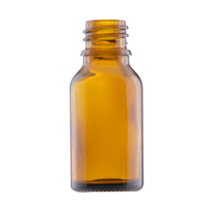 Bottle 15 ml, Glass, DIN 18
