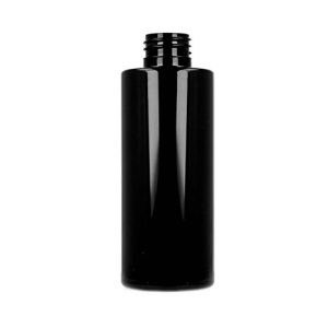 Bottle 150 ml black PET, 24/410