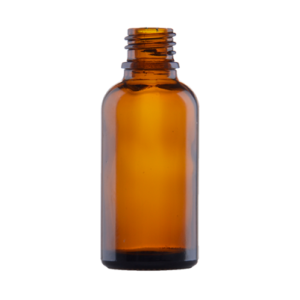 Bottle 30 ml, Glass, DIN 18