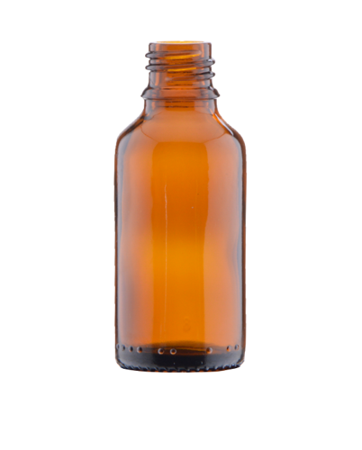 Bottle 30 ml, Glass, DIN 18