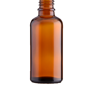 Bottle 50 ml, Glass, DIN 18