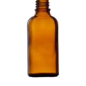 Bottle 50 ml, Glass, DIN 18