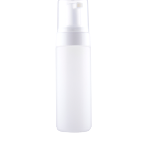 Bottle natural 150 ml HDPE with white Foam Pump