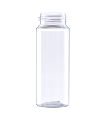 Clear PET bottle 150 ml, neck 43/400