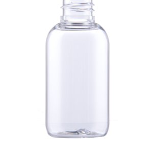 Clear PET bottle 50 ml, neck 20/410