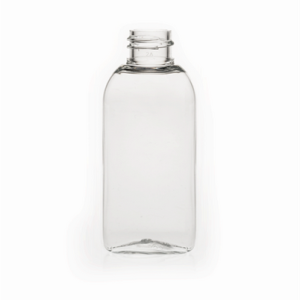 Clear PET bottle 50 ml, neck 20/410