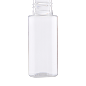 Clear PET bottle 50 ml, neck 24/410