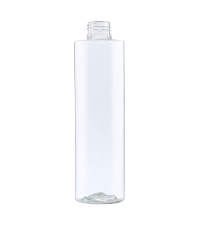 Clear RPET bottle 250 ml, neck 24/410
