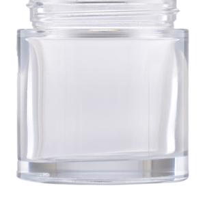 Clear galss jar 100 ml, neck 58/400