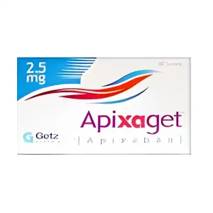 APIXAGET 2.5MG TABS 30?S