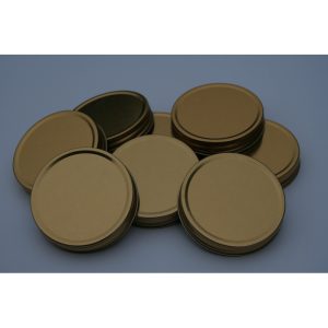 Lids - 70mm Metal Honey Jar Lids