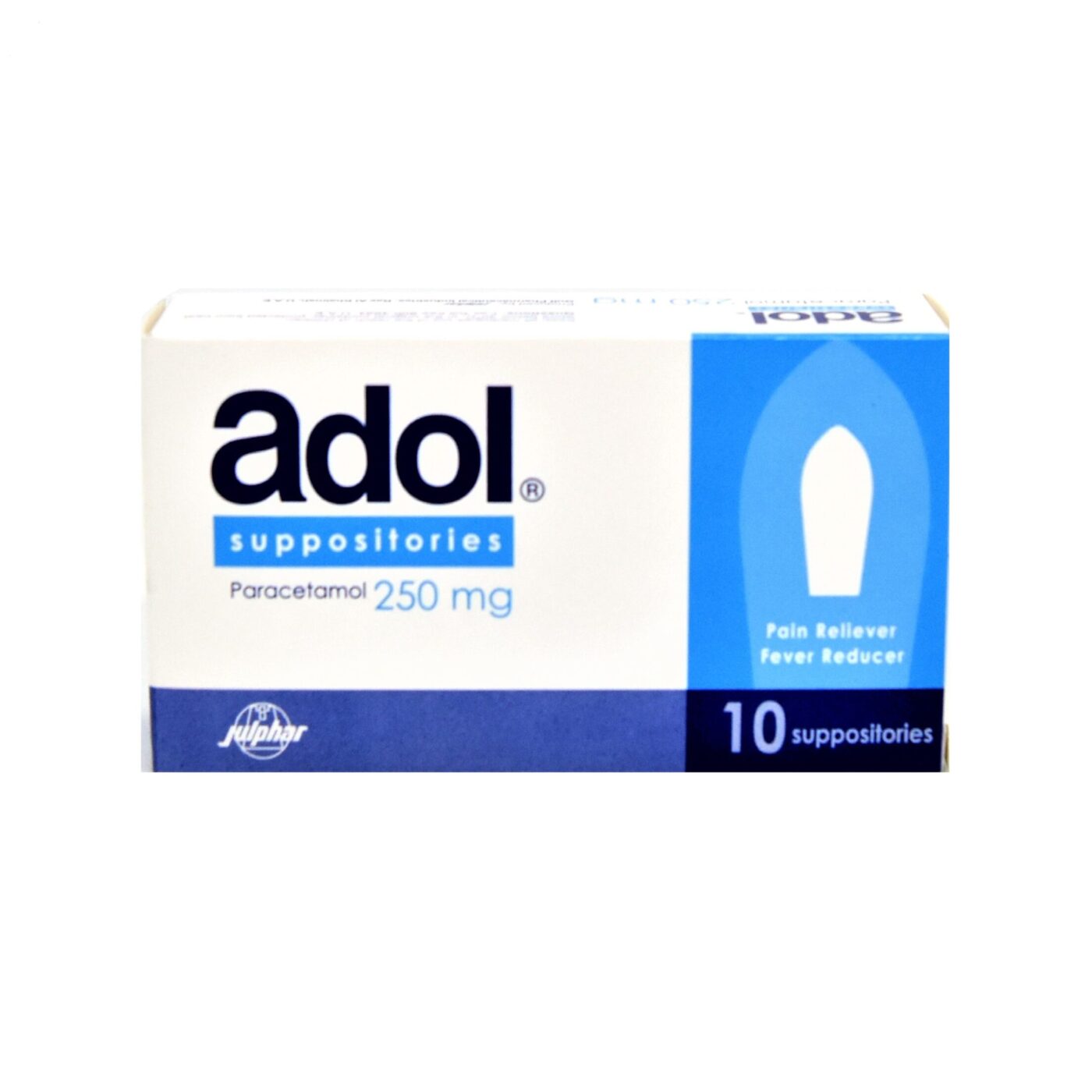 ADOL 250MG SUPP. 10?S