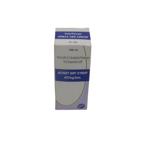 AMOXICLAV (ACINET) DRY 457 SYRUP 100ML