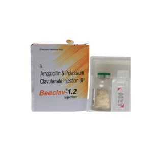AMOXICLAV  (BEECLAV) 1.2G INJ