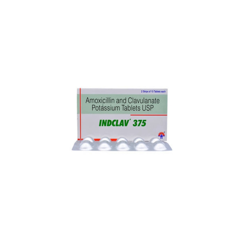 AMOXICLAV (INDCLAV )TABS 375MG 20?S