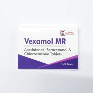 ACECLOFENAC & PARACE& CHLORZO (VEXAMOL MR)TABS10?S