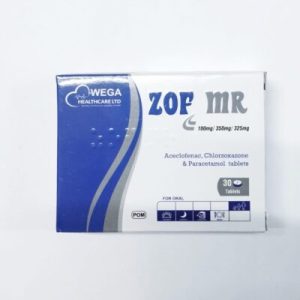 ACECLOFENAC & PARACE & CHLORZO (ZOF MR) TABS 30?S