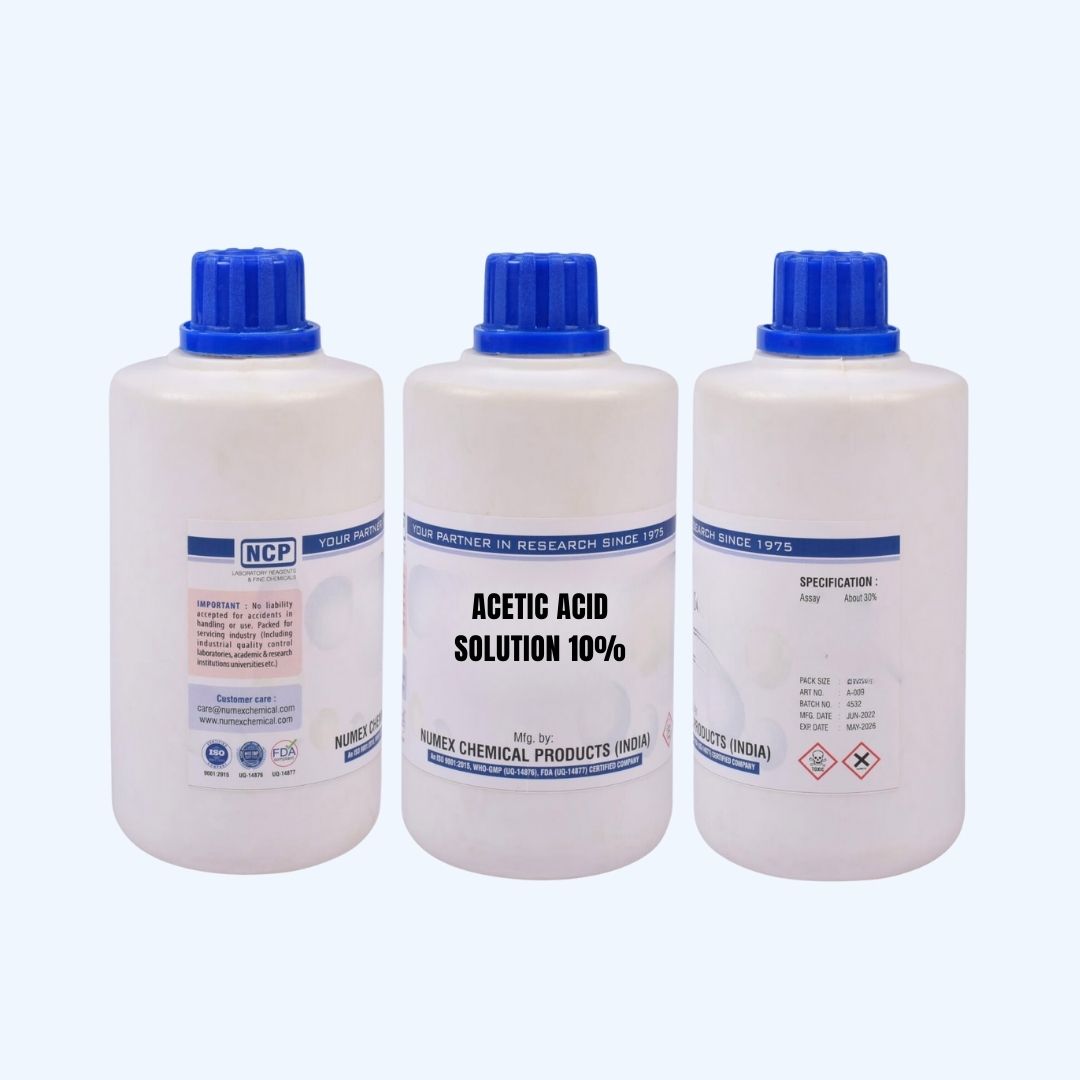 Acetic Acid Solution 10% (500 ml)