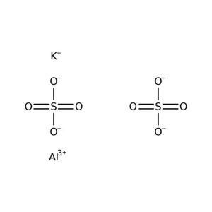Aluminium Potassium Sulphate ER (500 Grams)