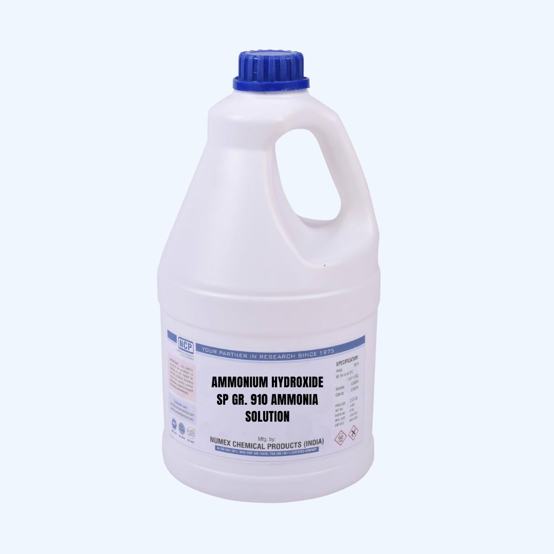 Ammonium Hydroxide SP GR. 910 Ammonia Solution (2.5Iiter)