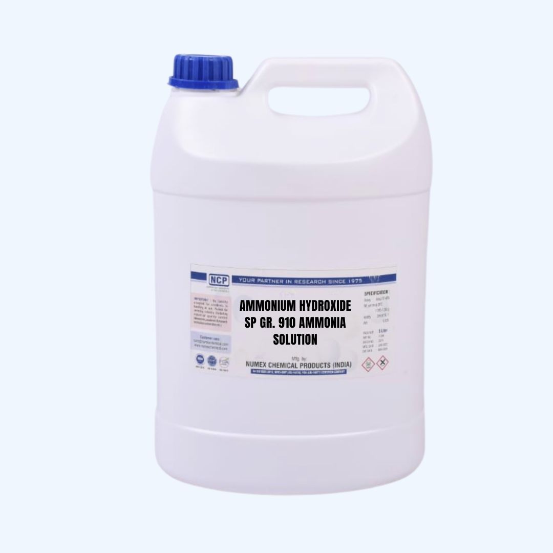 Ammonium Hydroxide SP GR. 910 Ammonia Solution (5 liter)
