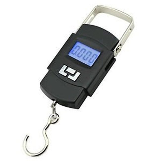 WH-A08 Portable Electronic Scale (LCD | Max 50kg | With Hanging Hook/Backlight)