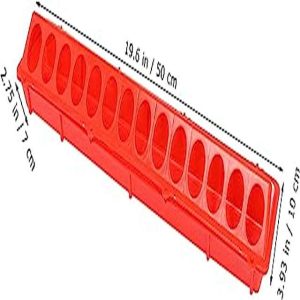 Plastic Flip-Top Feeders | For Brooder Birds