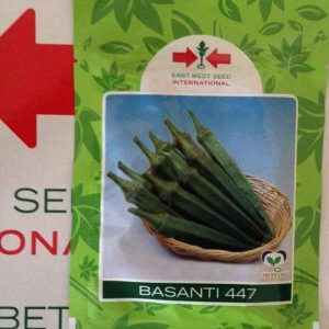Basanti 447 F1 Okra Seeds (East West Seed Brand | 20g | 100g)