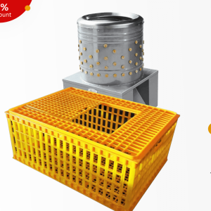 Defeathering Machine + 3 Transport Crate