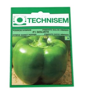 F1 Goliath Seeds (Technisem Brand | Green Pepper 5g| 50grams)