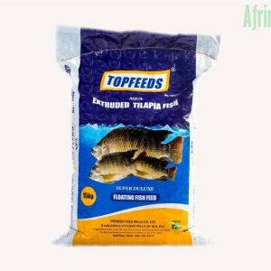 TopFeed Omega Fish Feed (Floating Feed Pellets for Tilapia | 4.5mm | 6mm | 9mm) ? 15kg