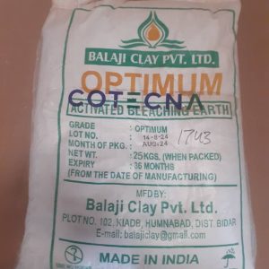 Optimum bleaching earth