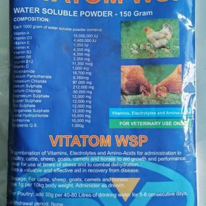 VITATOM WSP ? Premium Water-Soluble Vitamins, Electrolytes, and Amino Acids for Livestock and Poultry