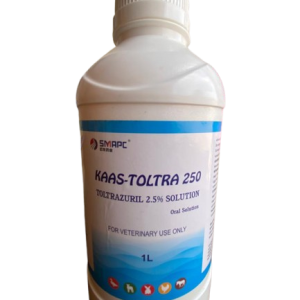 ?KAAS-TOLTRA 250 | Effective Coccidiosis Treatment for Poultry & Turkeys ? Toltrazuril 25mg Solution?