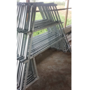 Battery Cage Leg (Pipe Type ? Cold Galvanized) ? 4 Tiers