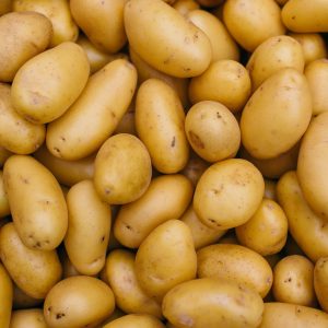 Washed mids potatoes