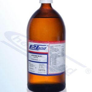 Acetone PureLand chda op.1l glass bottle GL45